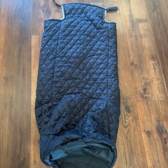 NWOT Blue Lower Wheelchair Warm Lightweight Soft Pile & Taffeta Blanket w/Zipper - Picture 8 of 8